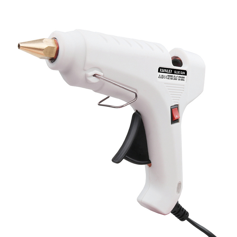 XUNLEI Hot sale 100-220V 60W Electric silicone hot melt glue gun high temp hot glue gun