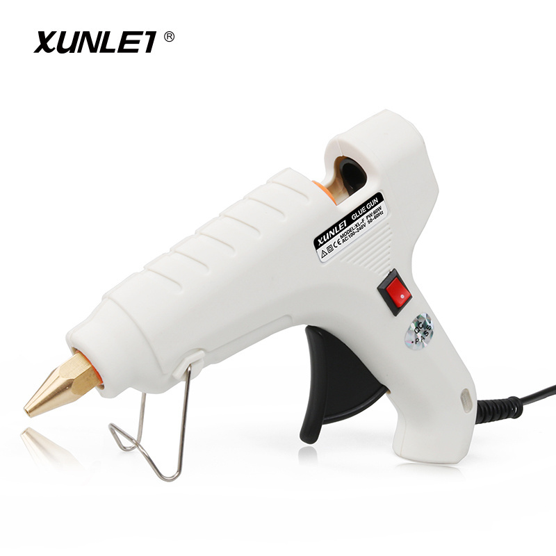 XUNLEI Hot sale 100-220V 60W Electric silicone hot melt glue gun high temp hot glue gun