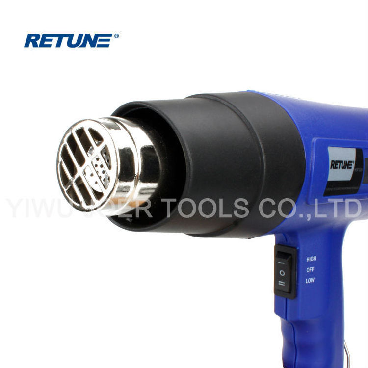 1800w digital lcd shrink industrial hot air heat gun