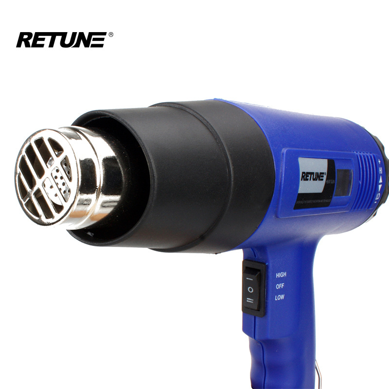 Heat Gun Digital Heat Gun Power Tools Hot Air Industrial 2-gear Temperature Electric Heat Gun 2000W With Digital Display