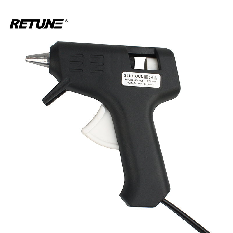 Hot Sale 20W Hot Melt Glue Gun for 7*200mm Glue Sticks Corded Hot Melting Glue Guns Manufacturer