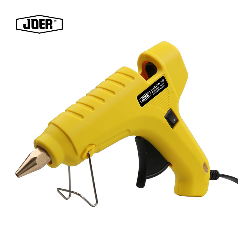 Hot sale hot melt glue gun yellow 60W for homework 11mm glue sticks gun