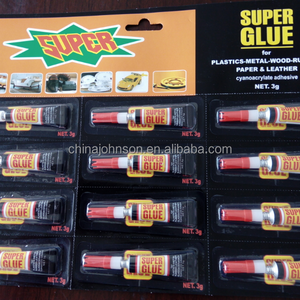 popular 3g super glue 12 pcs on black blister card