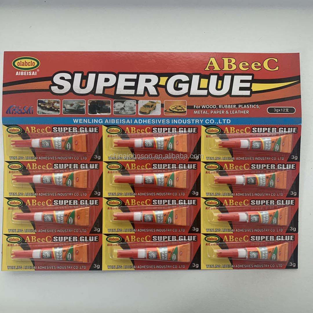 502 super glue in Aluminum Tube Ceramic repair crystal Glue