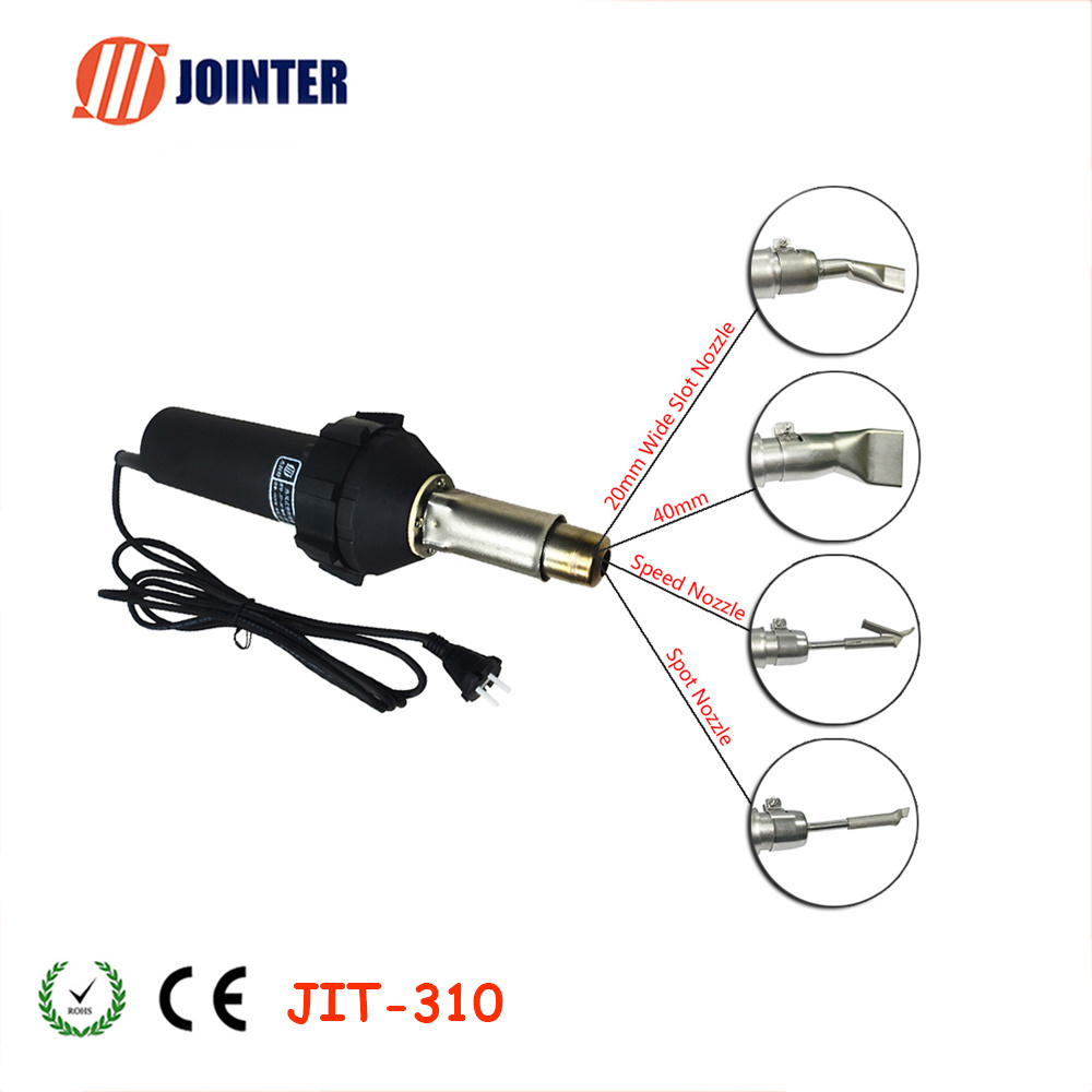 Fuzhou Jointer JIT-310 Hand Held Hot Air Torch Plastic Floor PVC Welding Gun