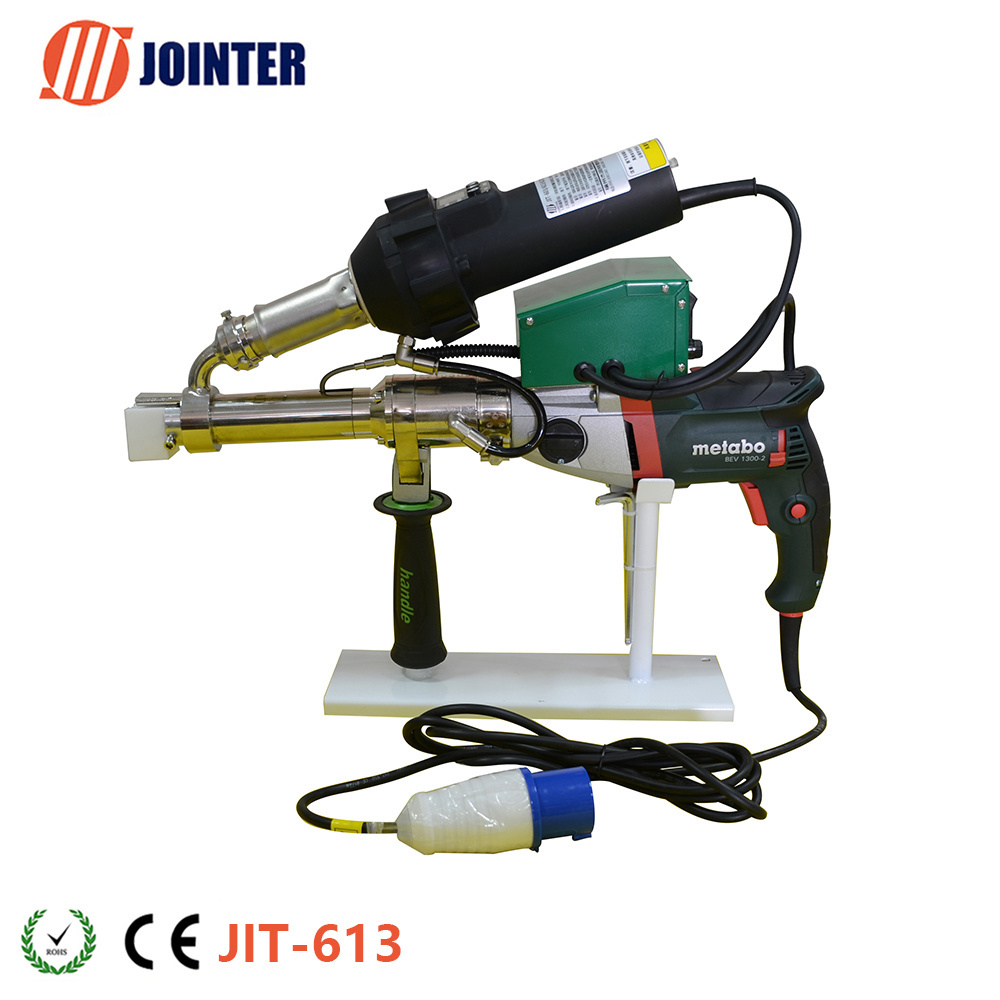 Plastic Hot Melt Extrusion Machine, Hand Extruder Welding Gun