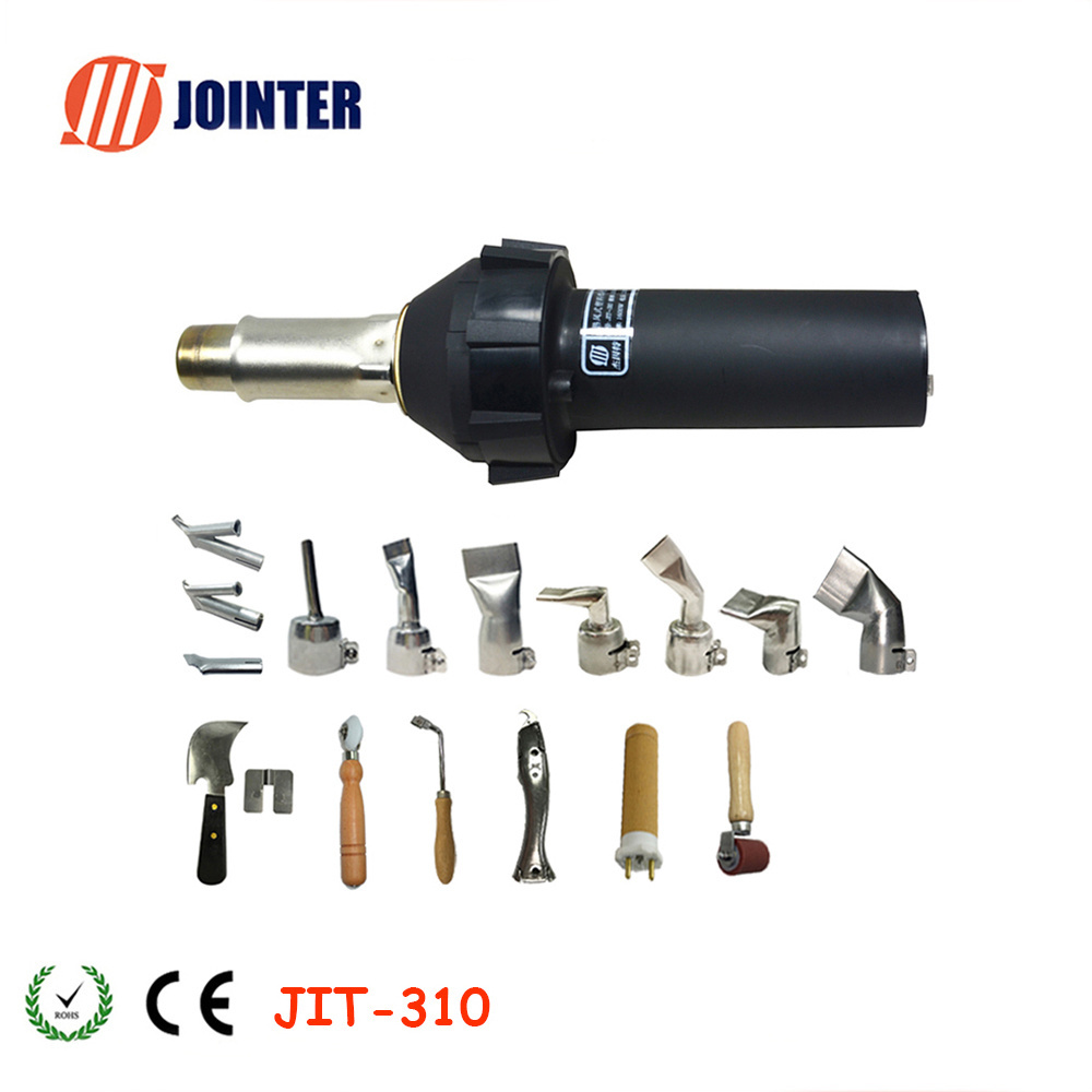 PVC HDPE Membrane Plastic Repair Welding Heat Gun Kit Provide Free Nozzles