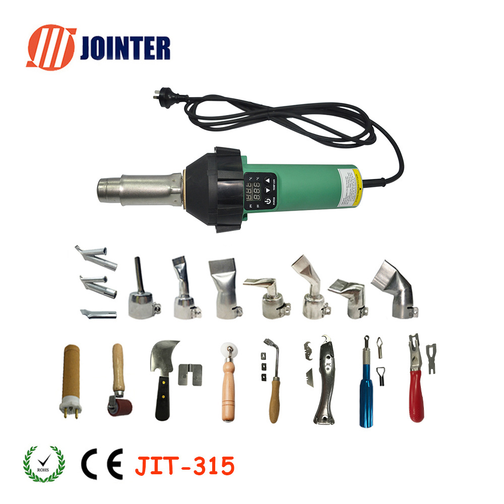 1600W Geotextile Membrane Welding Heat Gun , Electric Heat Gun , Cordless Heat Gun