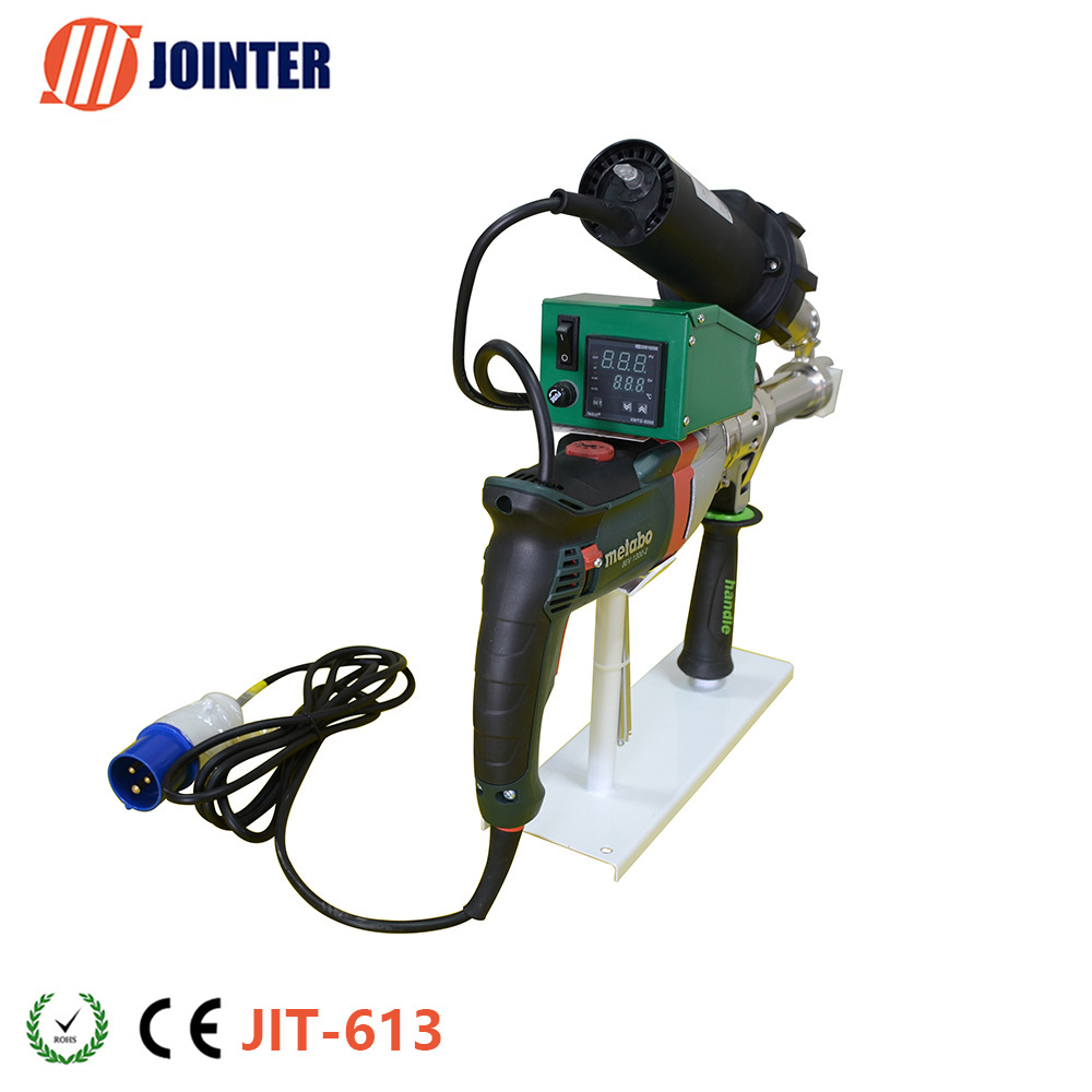 Plastic Hot Melt Extrusion Machine, Hand Extruder Welding Gun