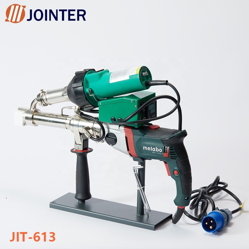 Plastic Hot Melt Extrusion Machine, Hand Extruder Welding Gun