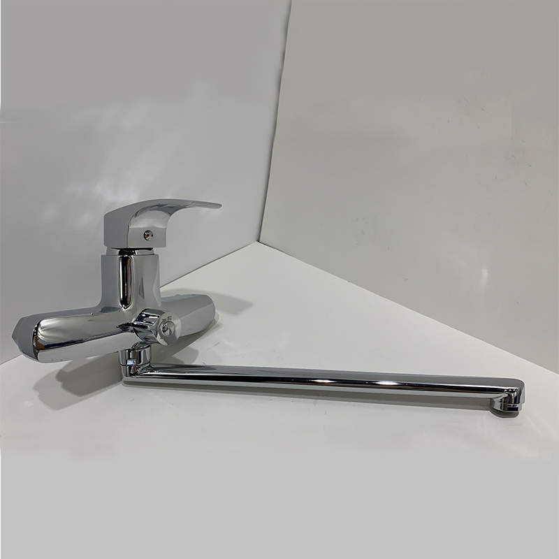 New Design Single Handle Chrome Wall Mounted Bath Shower Faucets