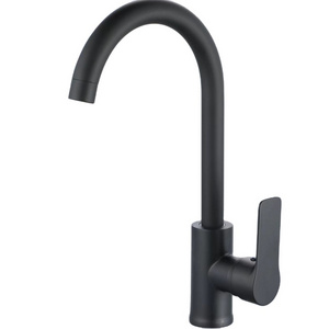 Classic hot-selling brass Kitchen  Faucet in black color