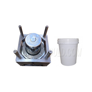 Custom made plastic injection 20L paint bucket mould