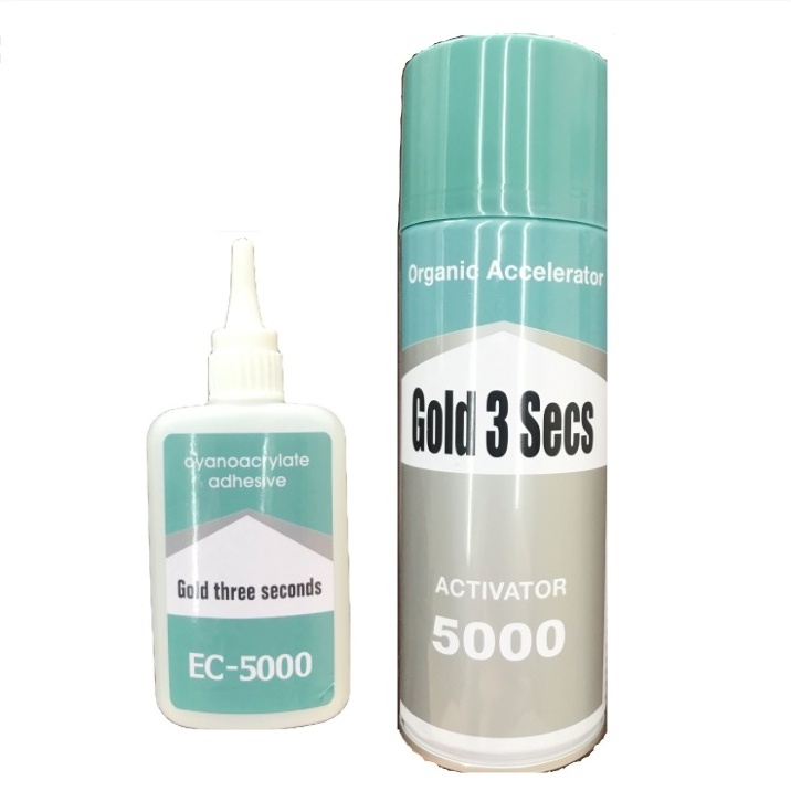 Super Fast Glue Cyanoacrylate CA Activator Spray MDF Kit