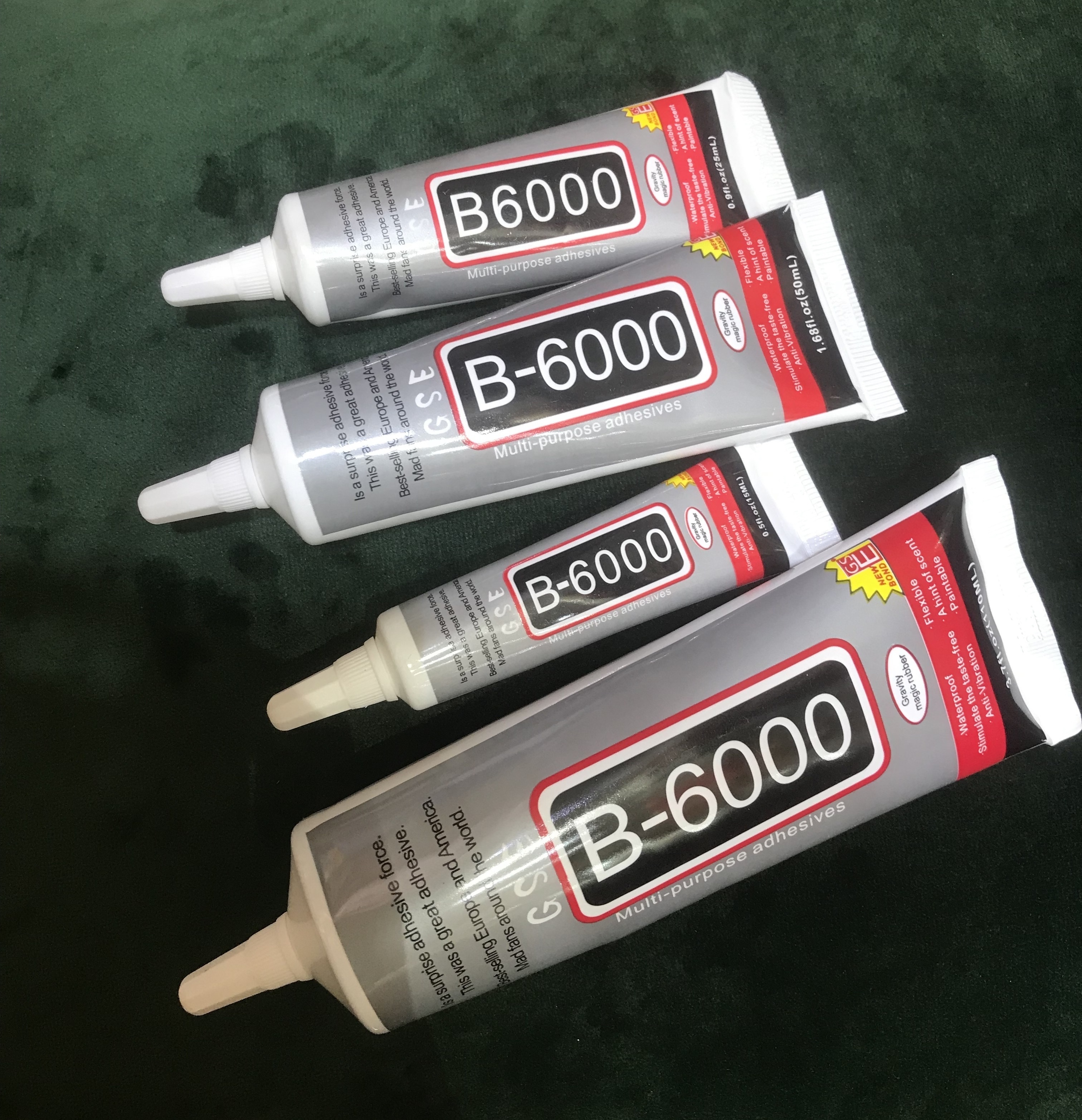 B6000 B7000 E6000 15ml  50ml 110ml Clear Glue