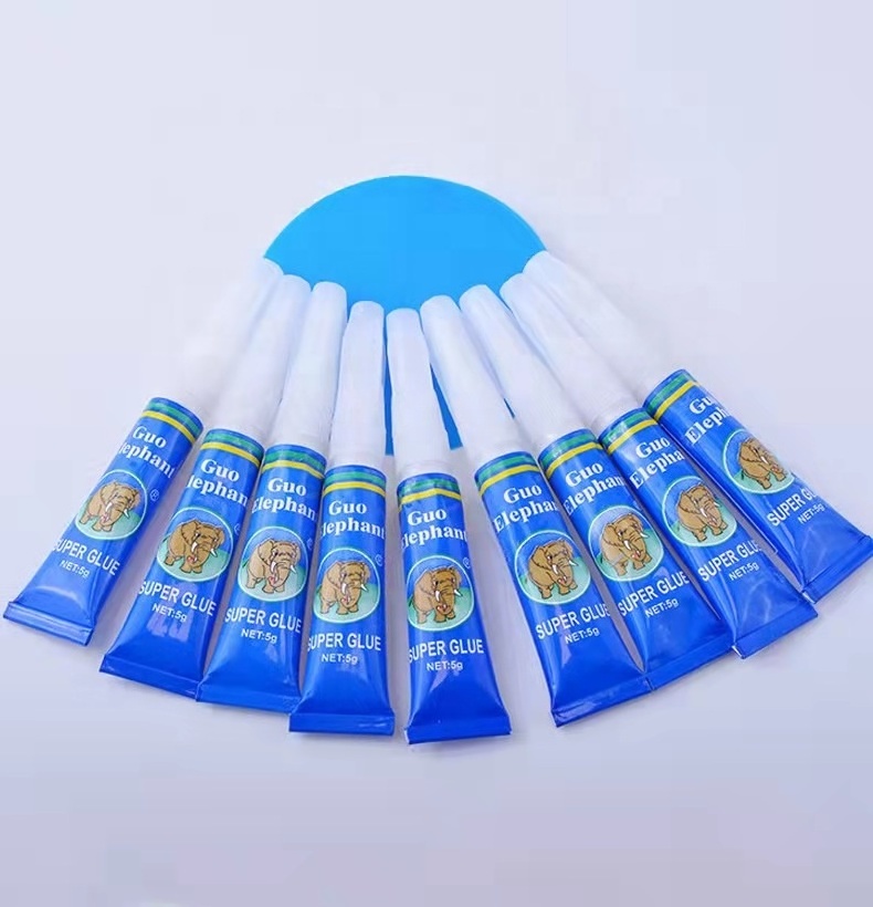 Hot sell petideal brand Super glue Guoelephant Aquarium glue 5g