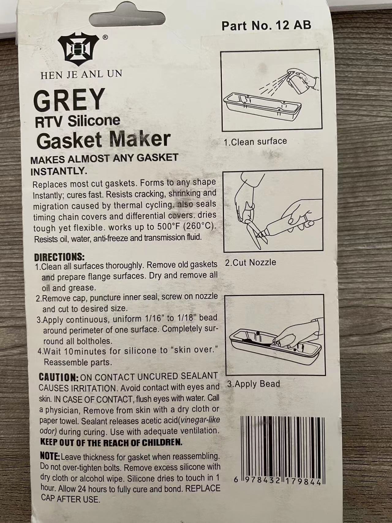 Gasket Maker Silicone Sealant Mega Grey Silicone Automotive 85g Anti Oil RTV Silicone Gasket Maker