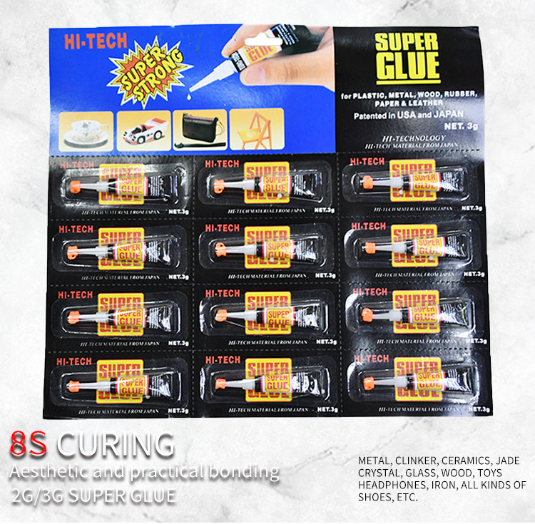 Clear Super Glue 502 Cyanoacrylate