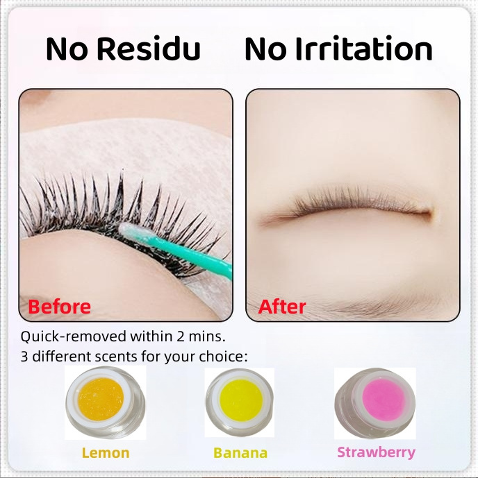 Wholesale Korean Lash Cream Remover Eyelash Glue Cleaner Remover