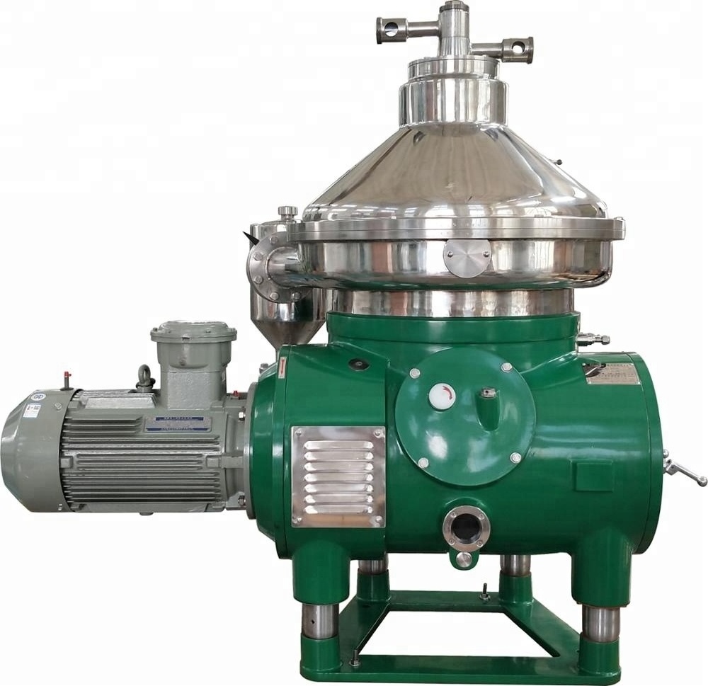 soybean oil oil water separation disc oil centrifuge separator