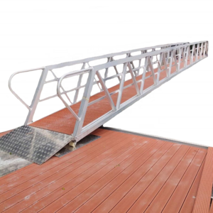 Aluminum Steel Marine Boat Floating Dock Gangway Ramp Ladder Bridge Platform Manufacturers Parts Kit Prices