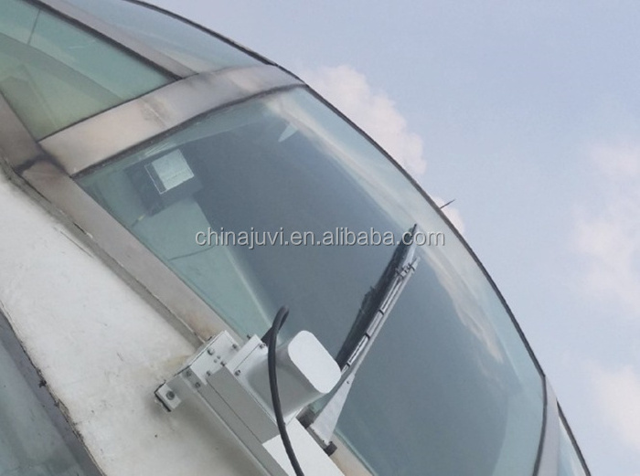 marine ship boat rear window heated wipers windshield windscreen spraying wiper blade magnetic arms rain dust snow