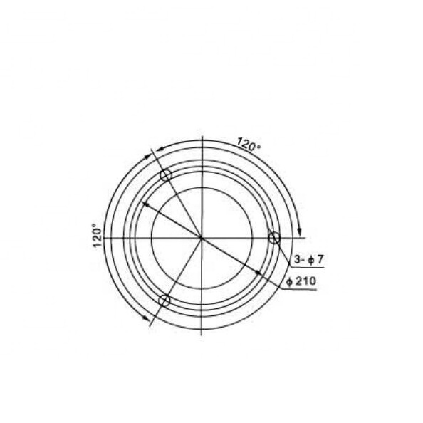 CPD1-1 60w marine ship boat indoor single bulb ceiling light