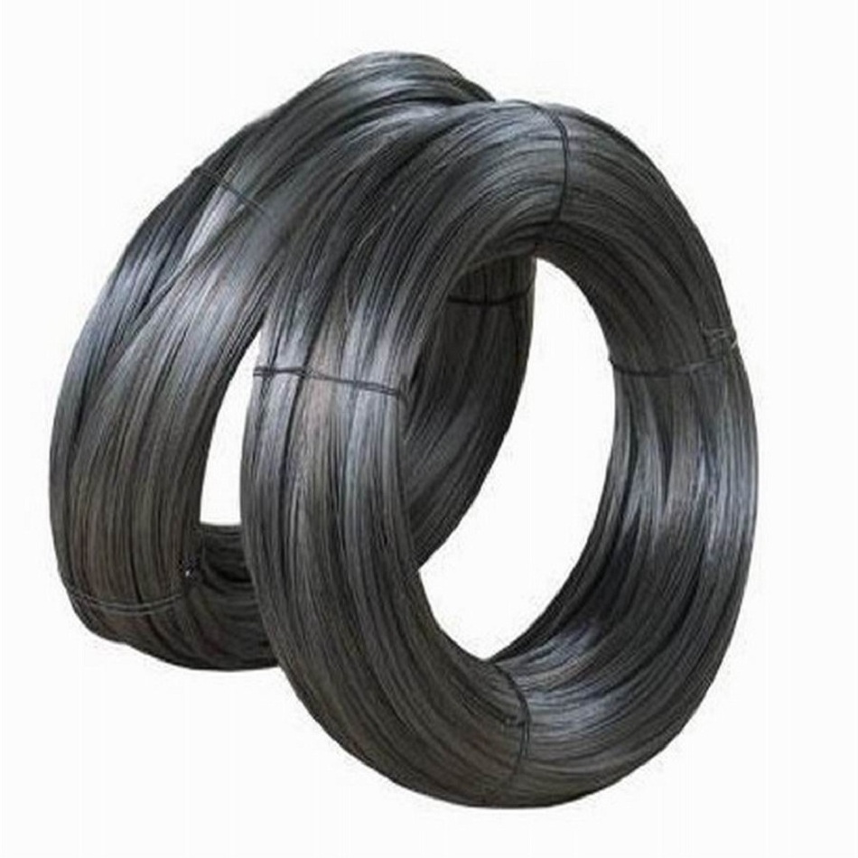 16 Gauge Rebar Reinforcement Tie Wire Binding Wire, Baling Wire Black Low Carbon Steel Q195 15-21 Days 300-400n/mm2 72171000