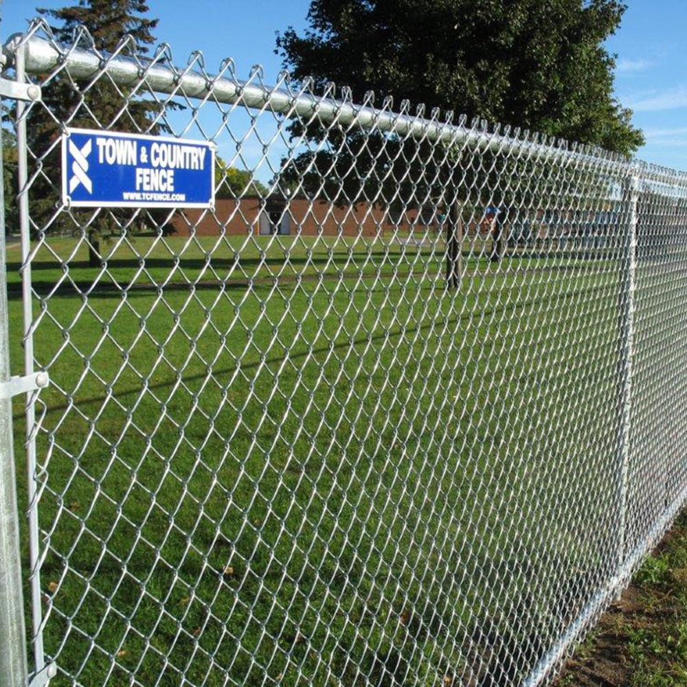 6 Foot 8 Foot Chain Link Fence Galvanized Jamaica Chain Link Fencing 6Ft  Tall Used Chain Link Fence For Sale | BestSuppliers.com