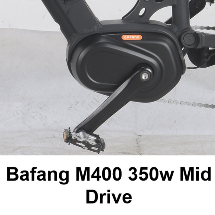 27.5inch Bafang M400 48V 350W Mid Drive  Full Suspension E Bike Electric Bicycle