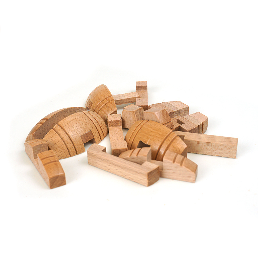 kids toys building block sets educational wooden puzzle toys  luban lock for over 5-7 years old