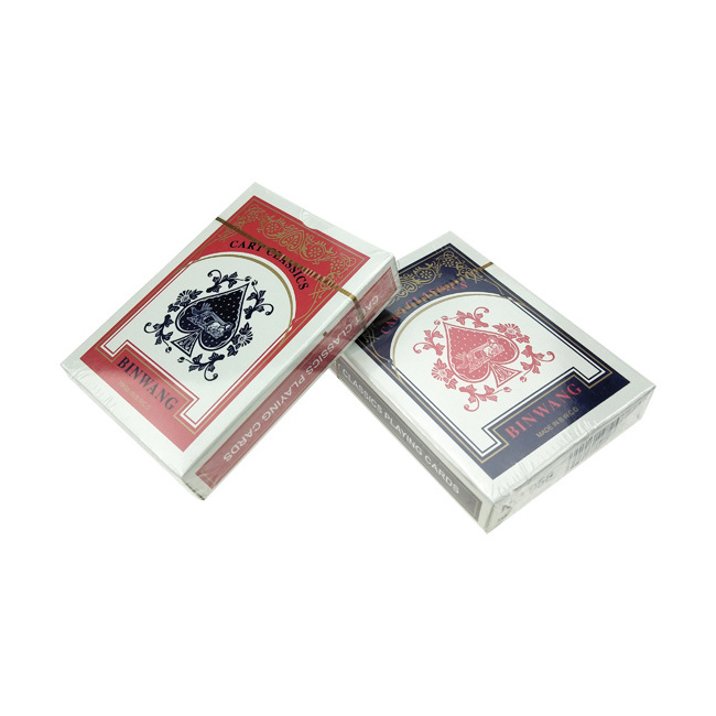 KAILE Factory Customised Recyclable Casino Board Game  printed  Playing Cards with box paper poker