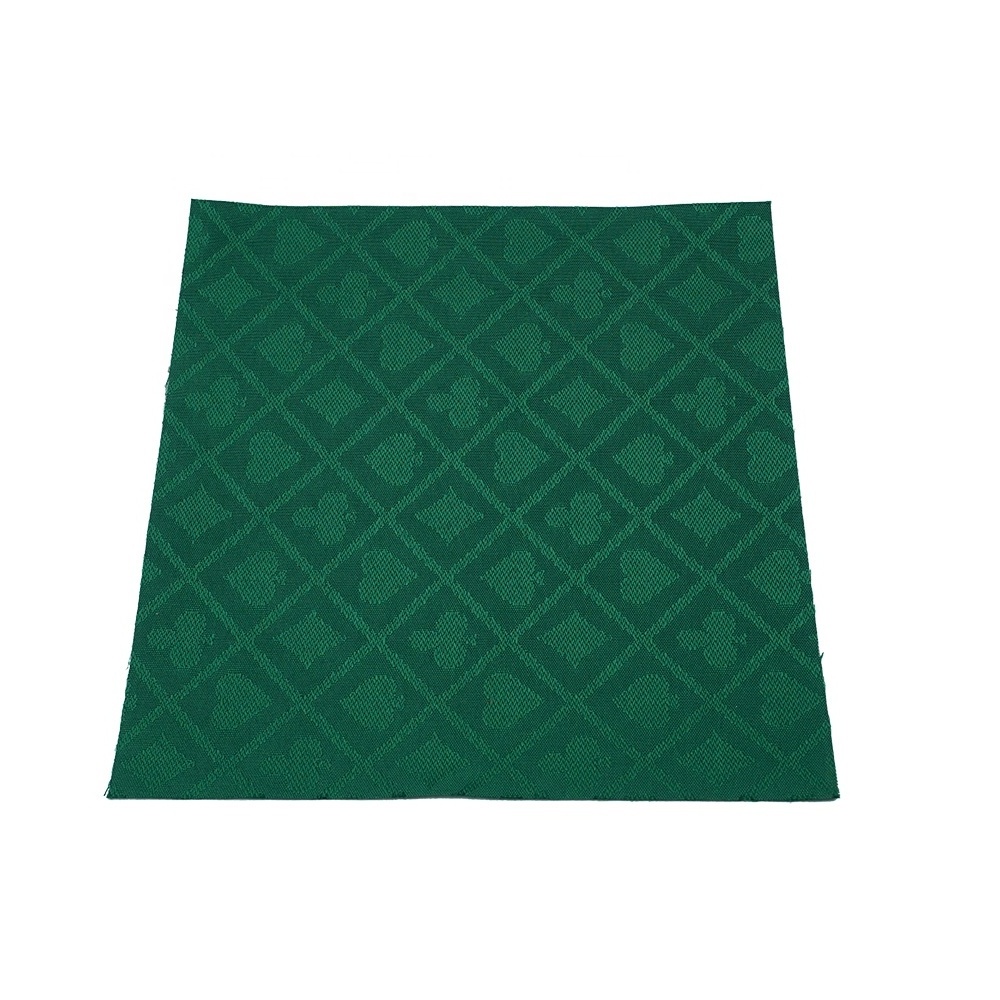 Manufacturers high poker speed table cloth 60 inch width multi color 100% polyester fabric cloth for casino table accessory