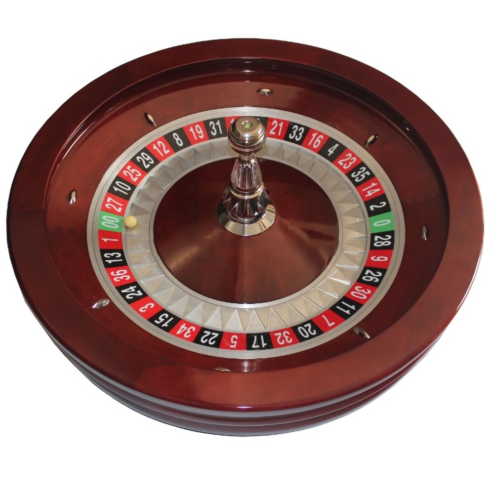 Manufacturers Hot sell 32 inch diameter wood roulette wheel for casino 4 plays table game