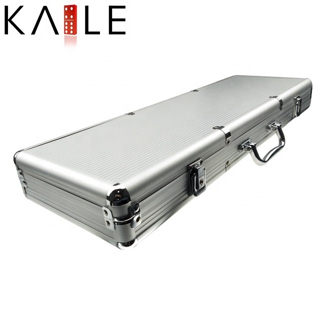 Silver Aluminium Case 500pc Poker Chips  case box