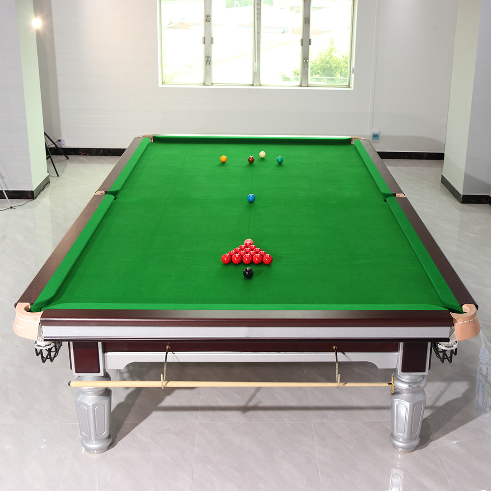 4.5cm Thickness English Pool Table Set Snooker Table Premium Entertainment billiards Table with Snooker balls and cues