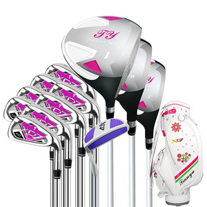 golf putter kit grips ladies Womens golf club set 12 beginners Practice clubs with bag