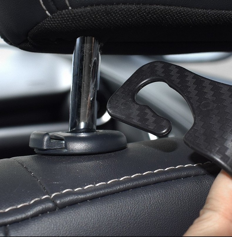 Car Purse Hook for Men Women  Car Purse Holder Vehicle Seat Headrest Hanger Hooks for Grocery Bag Coats Umbrellas Handbag