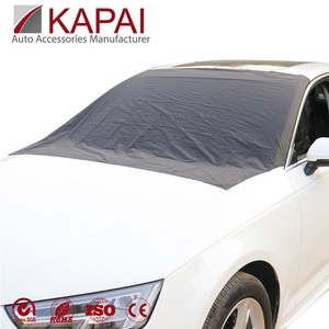 dustproof magnetic edges windshield car snow cover with magnets