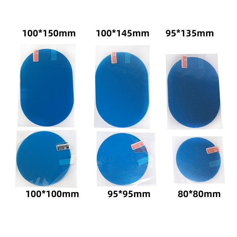 Car Rearview Mirror Anti Fog Film, HD Clear Rainproof Film Anti Glare Anti Fog Waterproof Film for Car Mirrors & Side Windows