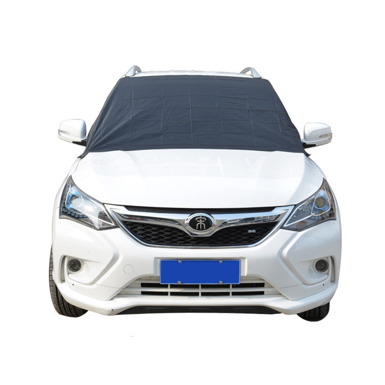 dustproof magnetic edges windshield car snow cover with magnets