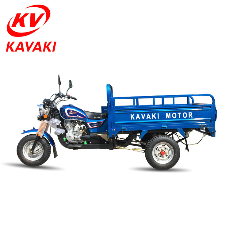 High speed 200cc engine chinese cargo moto tricycle Large tank capacity adult gasoline electric tricycle