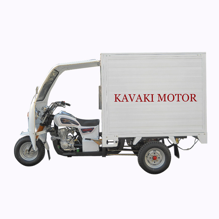 CNG 4 Wheel Motorcycle Full Loading Motorized Drift Trike Motorcycles With Spare Wheel Sale