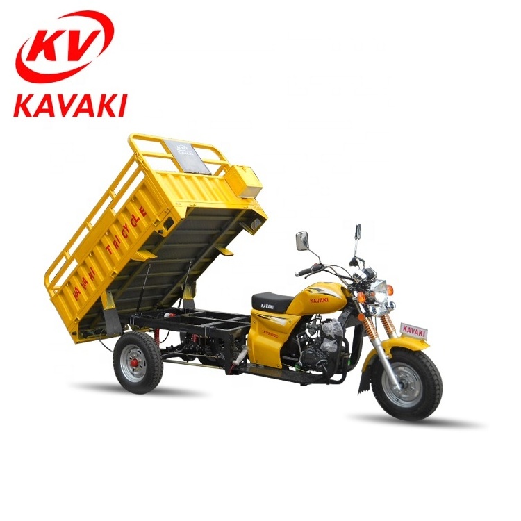 Kavaki 200cc 3 Wheel Cargo Tricycles Factory Zongshen Gasoline Engine 50cc Classic trike Motorcycle for sale