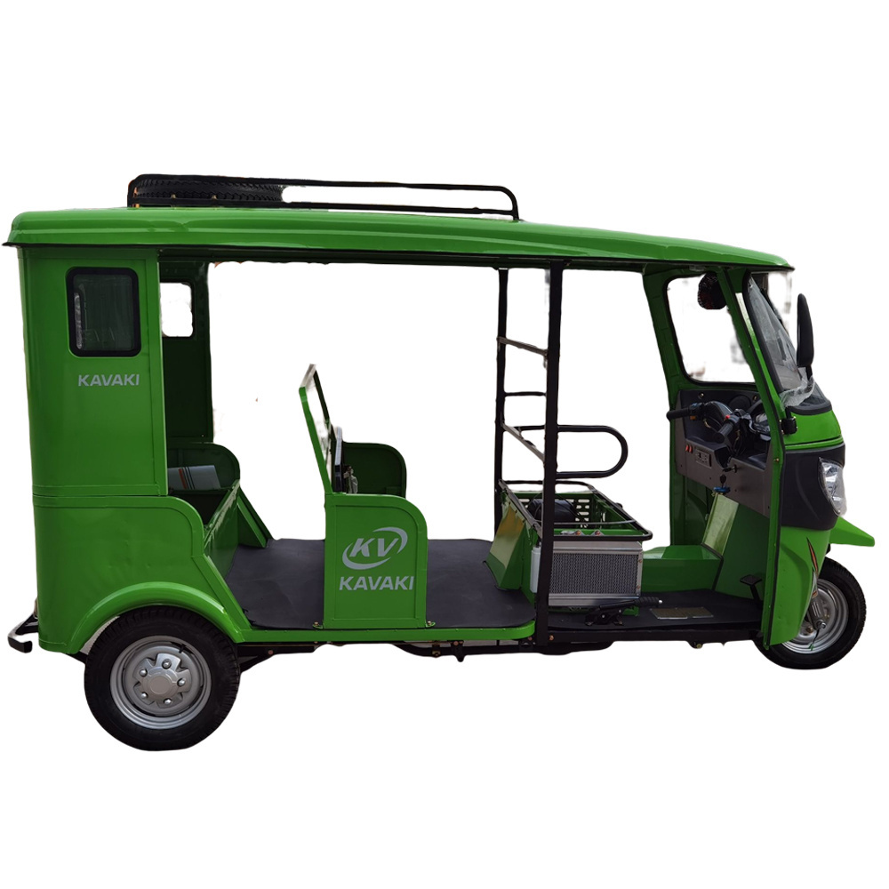 Motorcycle Adult Tricycle Gasoline Tuk Tuk Moto Taxi Three Wheeled Passenger Tricycle