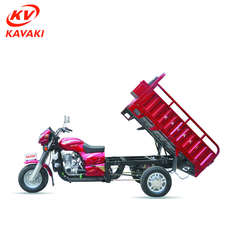 China KAVAKI wholesale new electric fat tire 3 wheel motor tricycle tuk tuk cart cargo tricycle motos for adults