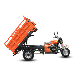 KAVAKI Big Power High Quality Gas Petrol Three Wheel Motorcycle China Cargo Tricycle For sales