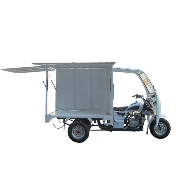 Heavy load cabin cargo Tricycle / closed 3 Wheel Motorcycle / Motorized Truck with driving room