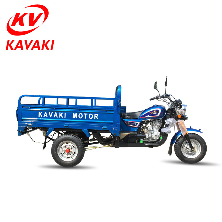 High speed 200cc engine chinese cargo moto tricycle Large tank capacity adult gasoline electric tricycle