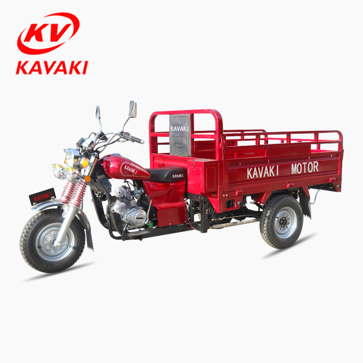 KAVAKI  Factory wholesale price 150cc  250cc  engine trike motorcycle large tank capacity tricycle  rear  axle  in china